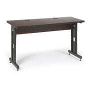 60" W x 24" D Training Table - African Mahogany