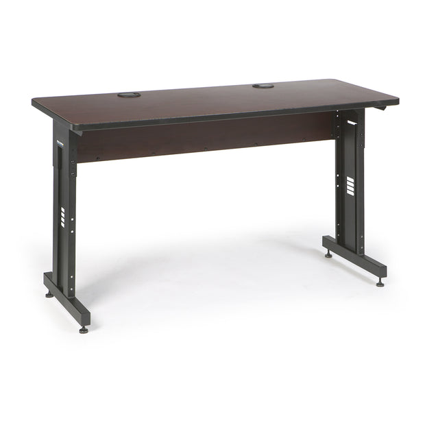 60" W x 24" D Training Table - African Mahogany