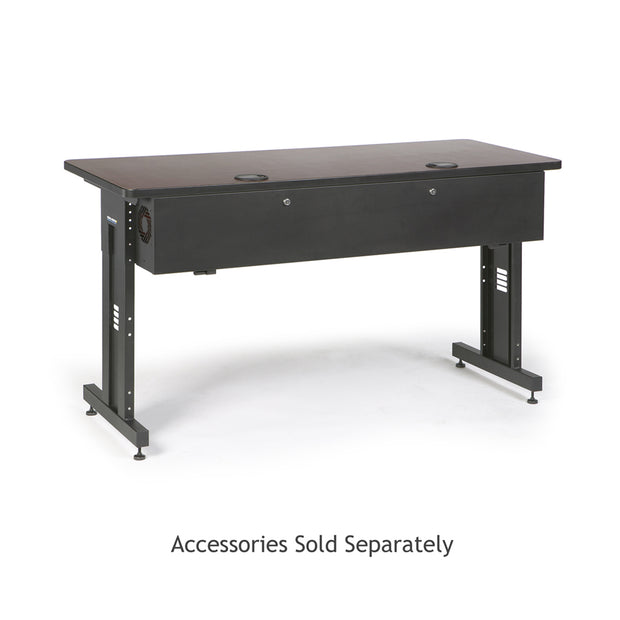 60" W x 24" D Training Table - African Mahogany