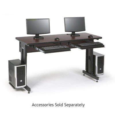 60" W x 24" D Training Table - African Mahogany