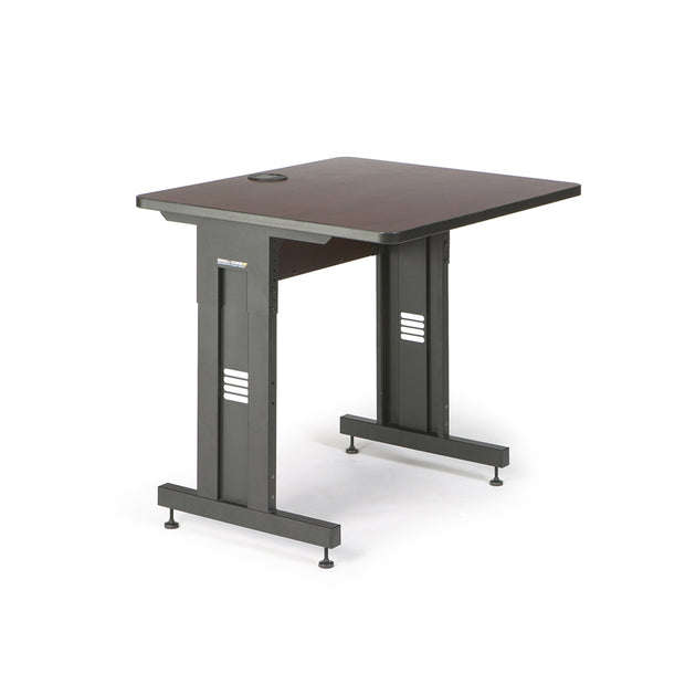 36" W x 30" D Training Table - African Mahogany