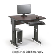 36" W x 30" D Training Table - African Mahogany