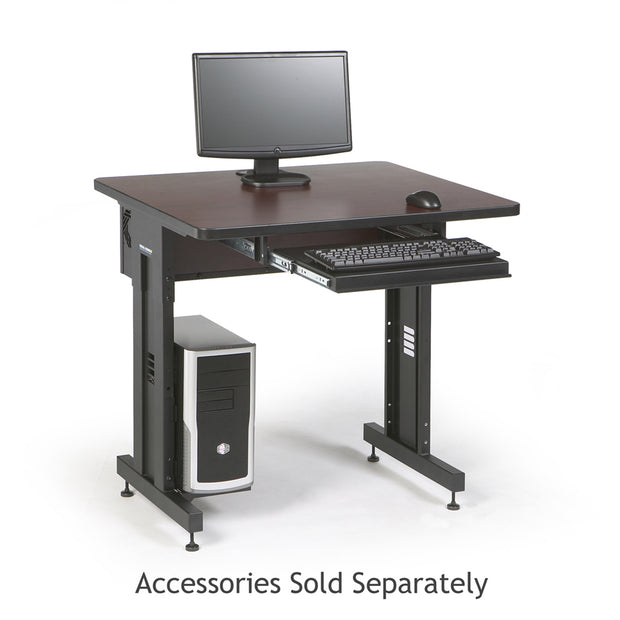 36" W x 30" D Training Table - African Mahogany