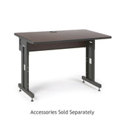 48" W x 30" D Training Table - African Mahogany