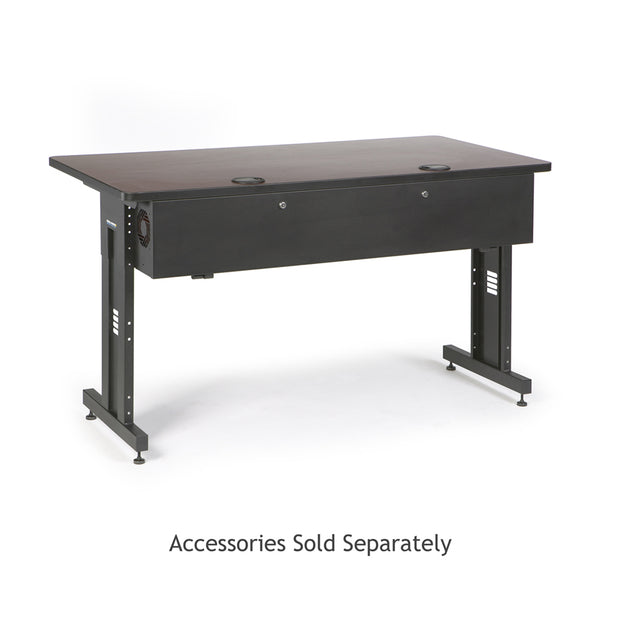 60" W x 30" D Training Table - African Mahogany