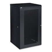 22U LINIER Fixed Wall Mount Cabinet - Vented Door