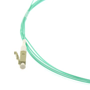 3m LC/UPC OM4 Multimode Pigtail Aqua