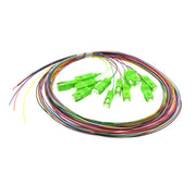 12-Pck 2m SC/APC Multicolor Pigtail