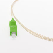2m SC/APC Simplex Singlemode LSZH Pigtail White