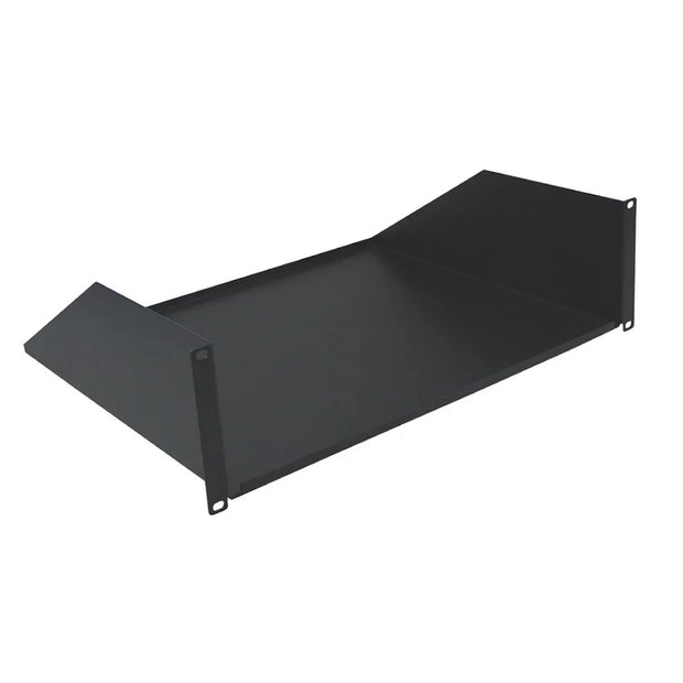 3U 15" Solid Bottom, Single-Sided Server Rack Shelf
