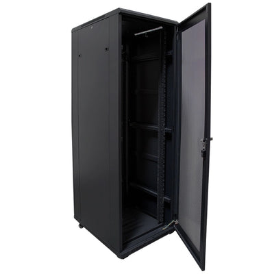42U Server Rack Cabinet w/ Vented Front/Vented Split Rear Doors 32" Depth