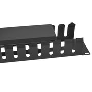 2U Cable Manager 12-Finger Duct with Cover