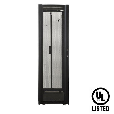 42U Server Rack Enclosure with Front/Rear Vented Doors 42" Depth