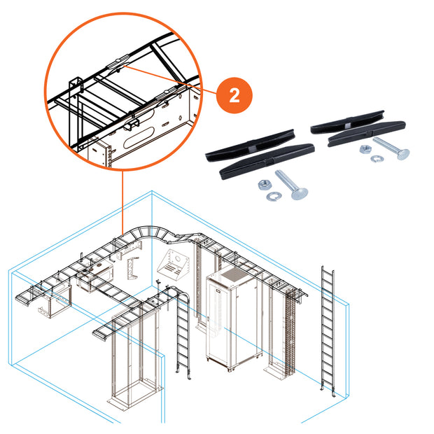 Butt Splice Kit Straight Pair