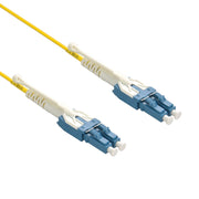 2m Uniboot LC/UPC LC/UPC Singlemode Duplex Fiber Optic Patch Cable with Pull Push Tab
