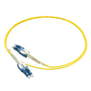 2m Uniboot LC/UPC LC/UPC Singlemode Duplex Fiber Optic Patch Cable with Pull Push Tab