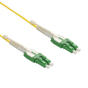 10m Uniboot LC/APC LC/APC Singlemode Duplex OFNR Fiber Optic Patch Cable
