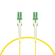 10m Uniboot LC/APC LC/APC Singlemode Duplex OFNR Fiber Optic Patch Cable