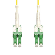 10m Uniboot LC/APC LC/APC Singlemode Duplex OFNR Fiber Optic Patch Cable