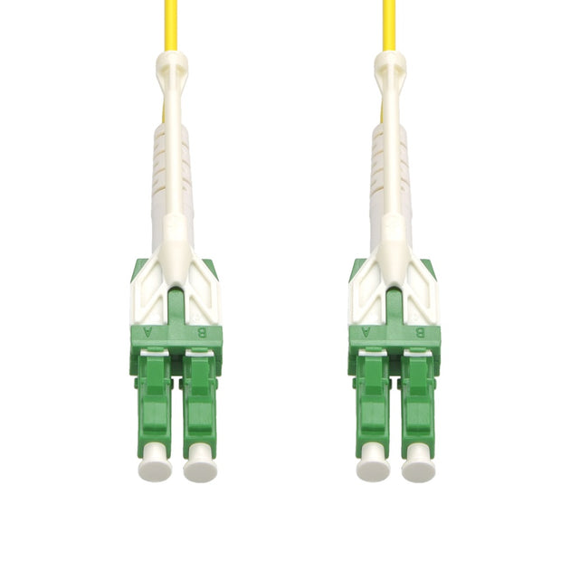 10m Uniboot LC/APC LC/APC Singlemode Duplex OFNR Fiber Optic Patch Cable