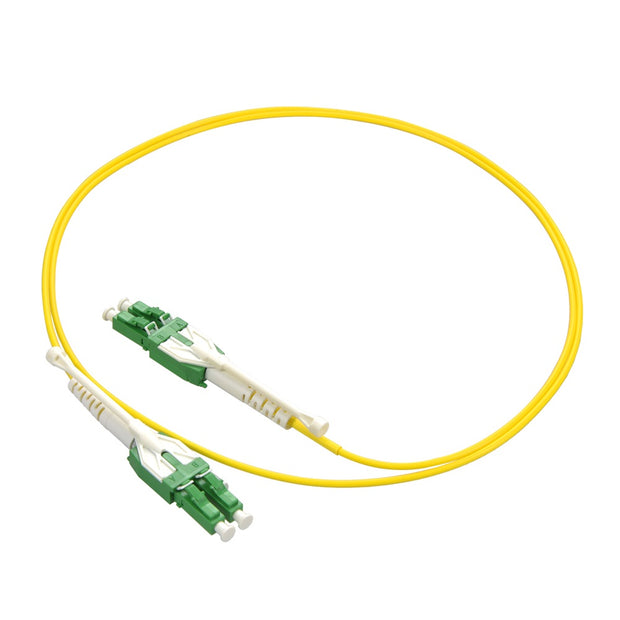 10m Uniboot LC/APC LC/APC Singlemode Duplex OFNR Fiber Optic Patch Cable