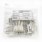 LC/UPC MM OM1 DX Uniboot Pull-push Tab Connector 3.0mm Beige-White (10pcs/pack)