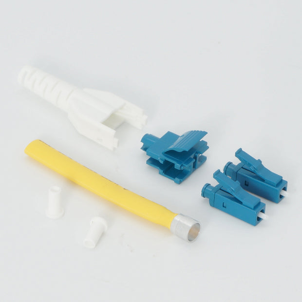 LC/UPC Singlemode Duplex Uniboot Standard Connector 3.0mm Blue (100pack)