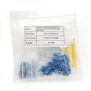 LC/UPC SM DX Uniboot Pull-push Tab Connector 3.0mm Blue-White (10pcs/pack)