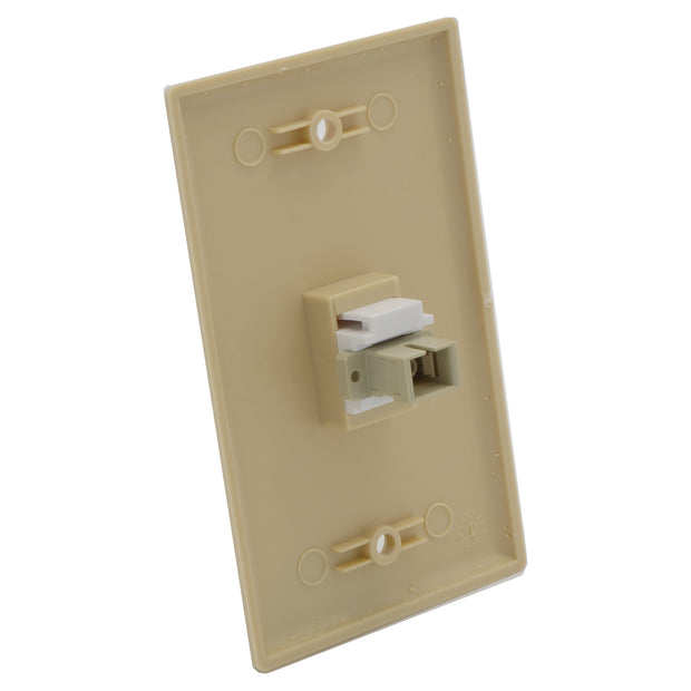 Keystone Jack SC/UPC Multimode Simplex Ivory