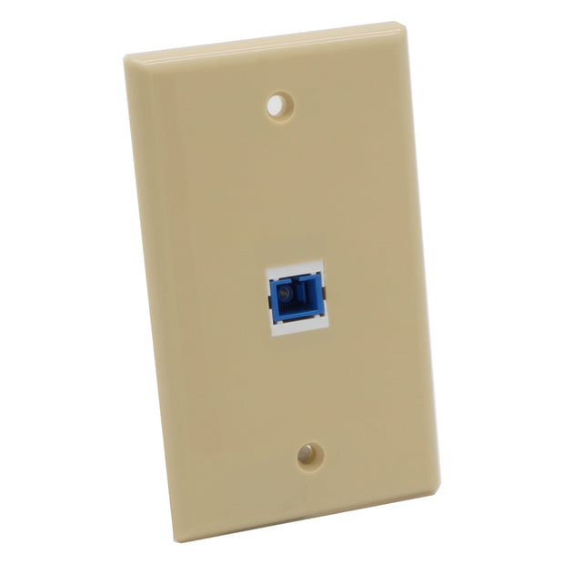 Keystone Jack SC/UPC Singlemode Simplex Blue