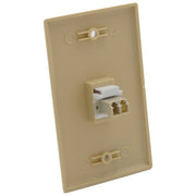Keystone Jack LC/UPC Multimode Duplex Ivory