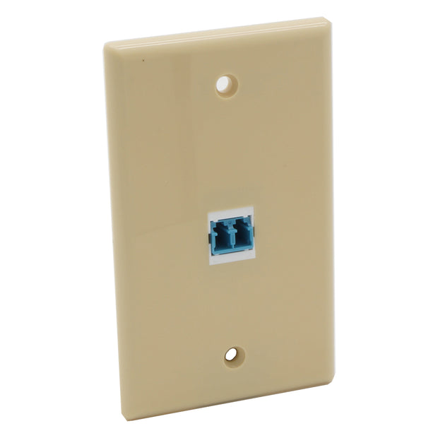 Keystone Jack LC/UPC Singlemode Dupplex Blue