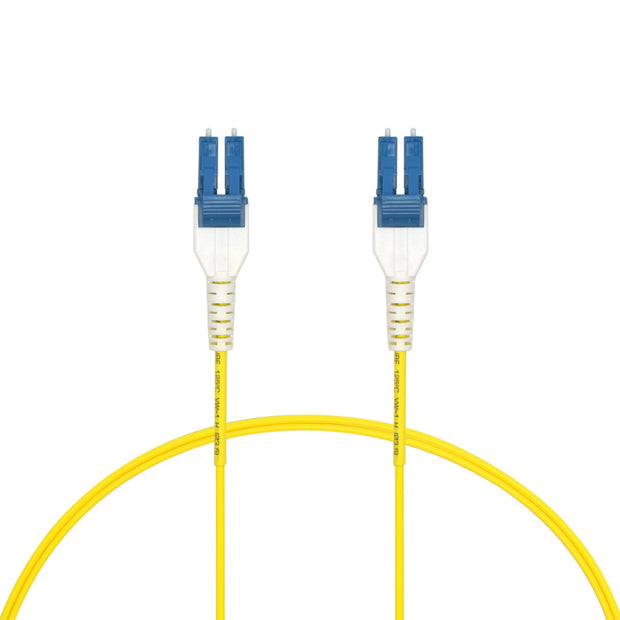2m Uniboot LC/UPC-LC/UPC Singlemode Duplex Fiber Optic Patch Cable Standard