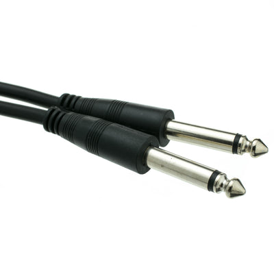 1/4 inch Mono Patch Cable, 1/4 Male