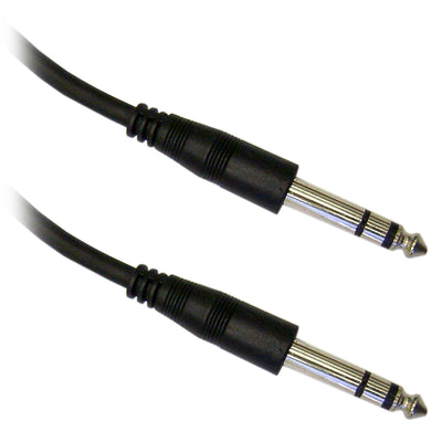 1/4 inch Stereo Audio Patch Cable, 1/4 Male