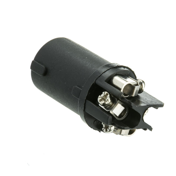 Speakon Male Inline Connector, 4 Pole, 3 Piece