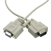 Null Modem Cable, DB9 Male to DB9 Female, UL rated, 8 Conductor