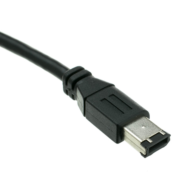 Mini 4 Pin USB 2.0 Cable, Black, Type A Male to 4 Pin Mini-B Male, 6 foot