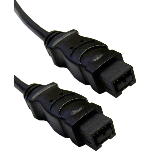 Firewire 800 9 Pin cable, Black, IEEE-1394b