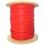 Bulk Plenum Zipcord Fiber Optic Cable, Duplex, multimode 62.5/125 OM1, Corning InfiniCor 300, Orange, Spool, 1000 foot