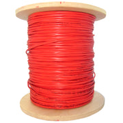 Bulk Plenum Zipcord Fiber Optic Cable, Duplex, multimode 62.5/125 OM1, Corning InfiniCor 300, Orange, Spool, 1000 foot