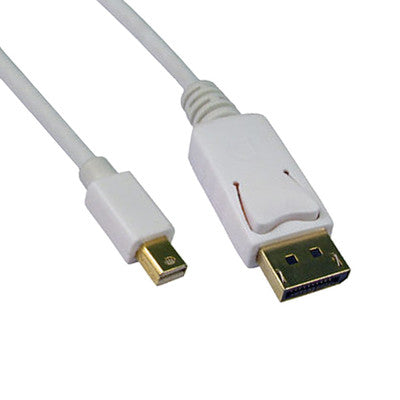 Mini DisplayPort 1.2 Video Cable, Mini DisplayPort Male to DisplayPort Male