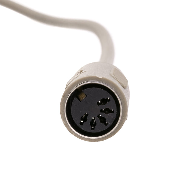 AT Keyboard Extension Cable, Din5 Male to Din5 Female, 5 Conductor, Straight, 25 foot