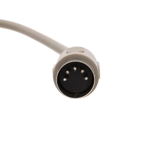 AT Keyboard Extension Cable, Din5 Male to Din5 Female, 5 Conductor, Straight, 25 foot