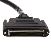 SCSI III Cable, VHDCI 68 (0.8mm) Male to HPDB68 (Half Pitch DB68) Male, Offset Orientation, 6 foot