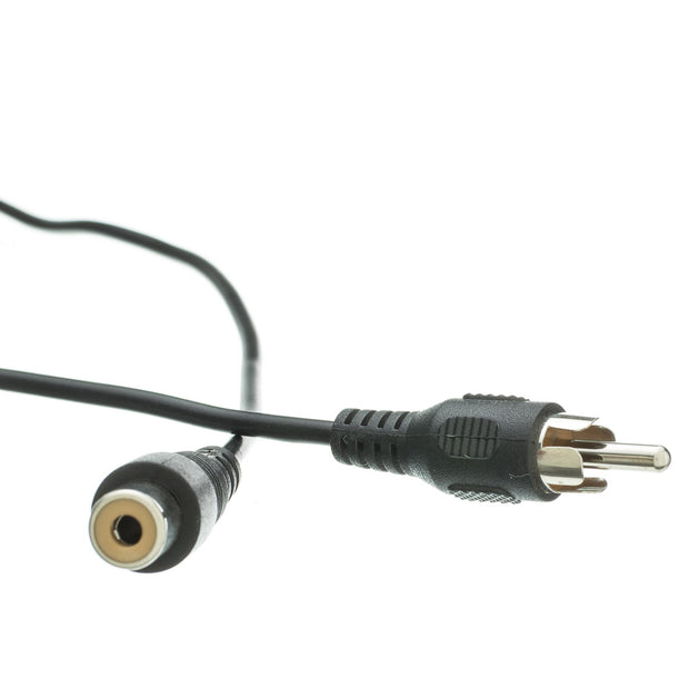 RCA Audio / Video Extension Cable, RCA Male to RCA Female