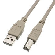 USB 2.0 Printer/Device Cable, Type A Male to Type B Male