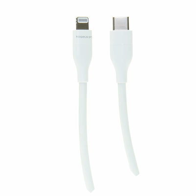 USB C to Lightning, Fast Charge & Data Sync Apple Products, White