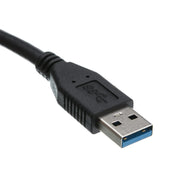 USB 3.0 Extension Cable, Black, Type A Male / Type A Female