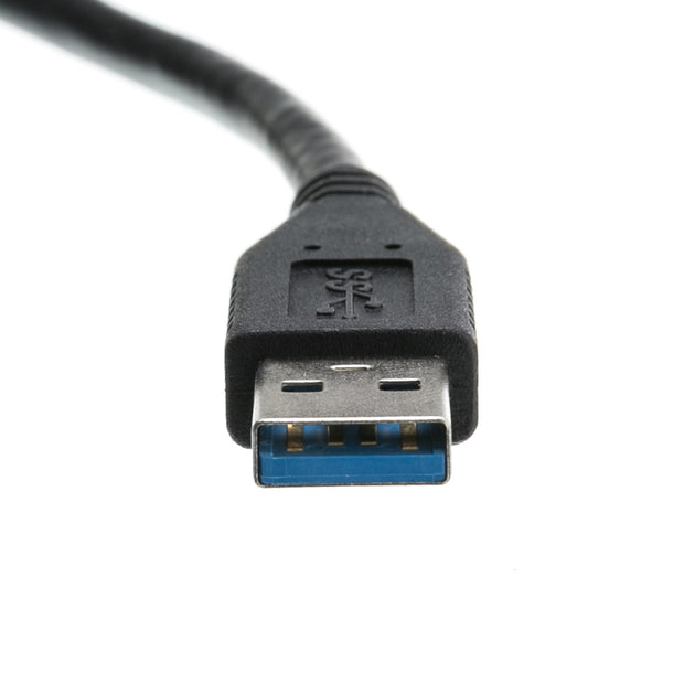 USB 3.0 Extension Cable, Black, Type A Male / Type A Female